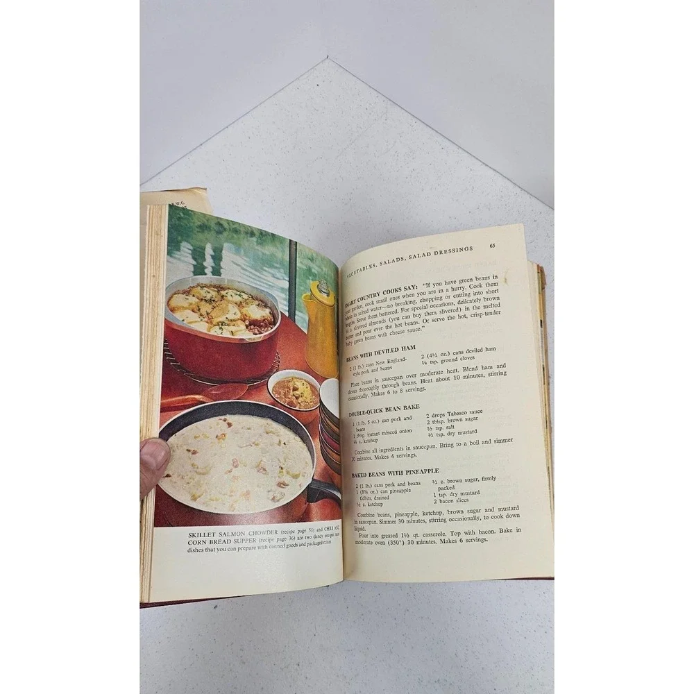 Busy Woman's Cookbook 1971 Farm Journal Vintage‎ Recipes Time Saving
